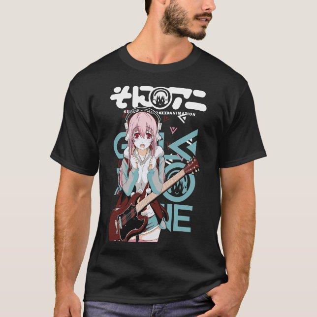 CAMISETA SUPER SONICO (Frente)