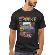 Super Sprint arcade retrô