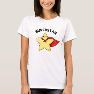 Camiseta Super Star Engraçado Astronomia Pun