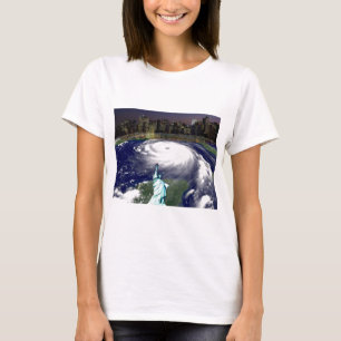 Camiseta Super Storm Sandy 2012, Olhos da tempestade_