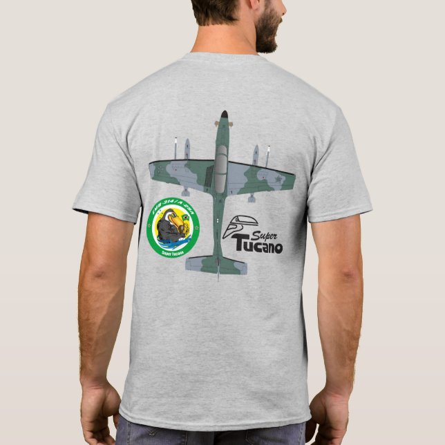 Camiseta super tucano (Verso)