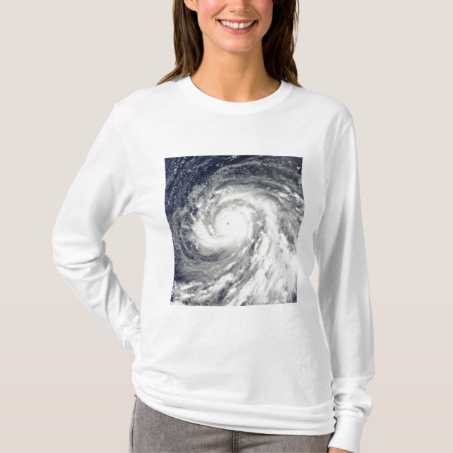 Camiseta Super Typhoon Choi-wan sobre as Ilhas Mariana (Frente)