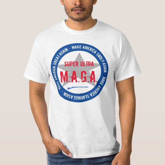 Camiseta Super Ultra MAGA (Frente)