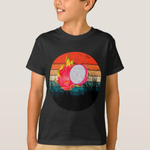 Camiseta Superalimentos à Fruta de dragões exóticos Pitahay