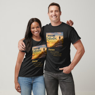 Camiseta Superar Dificuldades Um Dia de Cada Vez