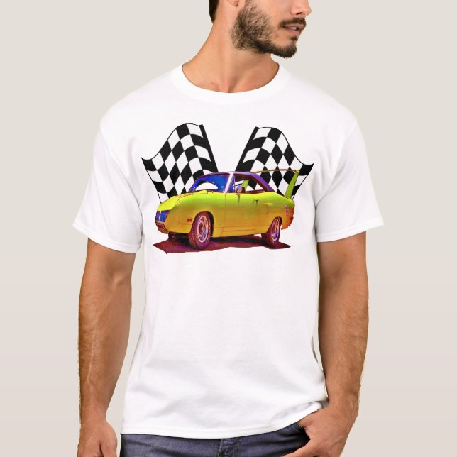 Camiseta Superbird e bandeiras transversais (Frente)