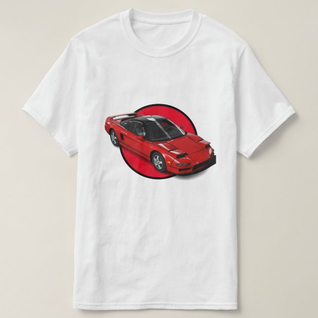 Camiseta Supercar Japonês NSX T-Shirt (Frente do Design)