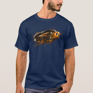 Camiseta Supercarro Eótico Carro Esportivo Carro Conceito E