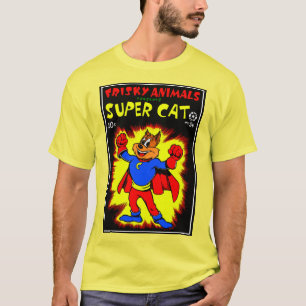 Camiseta SuperCat Clássica de 1950
