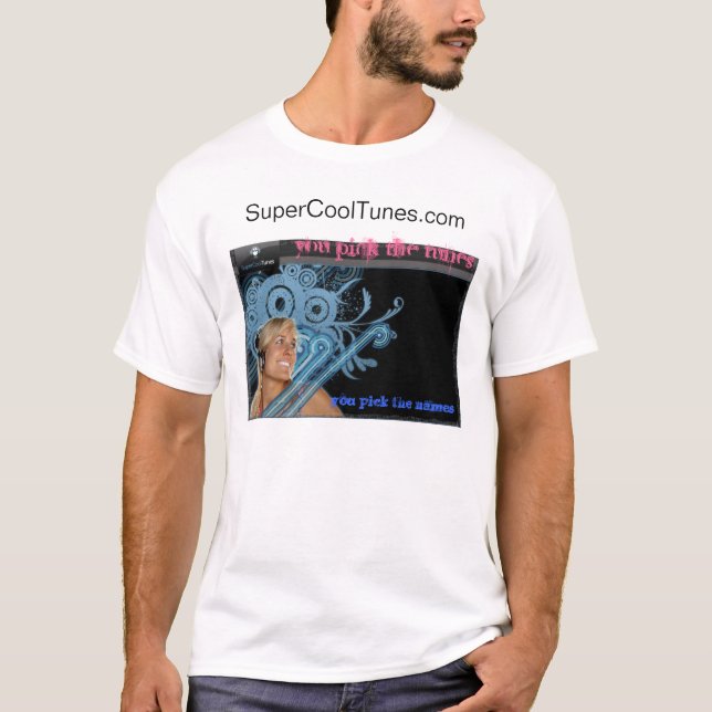 Camiseta SuperCoolTunes (Frente)