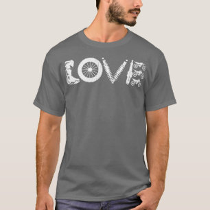 Camiseta Supercross  Love Motocross  Gear Race Motorcycle