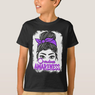 Camiseta Superdose Conscientização Fita Roxa Vício em Droga