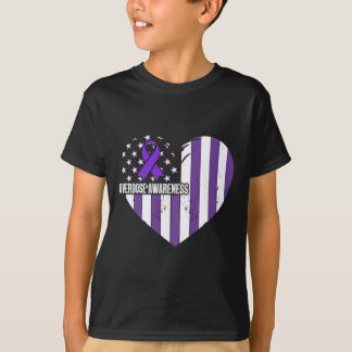 Camiseta Superdose Conscientização Laço Roxo Vício em Droga