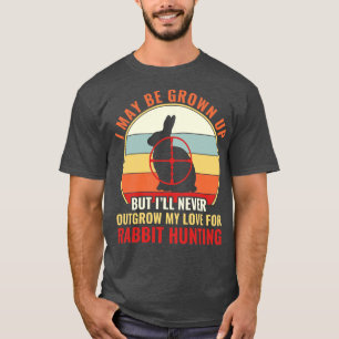 Camiseta Supere Meu Amor Por Coelho Caçando Coelho Engraçad