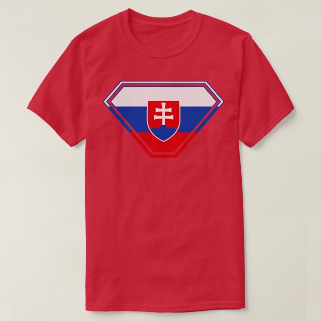 Camiseta SuperEmpoderado da Eslováquia (Frente do Design)