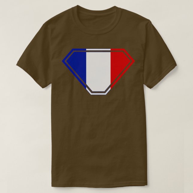 Camiseta SuperEmpoderado da França (Frente do Design)