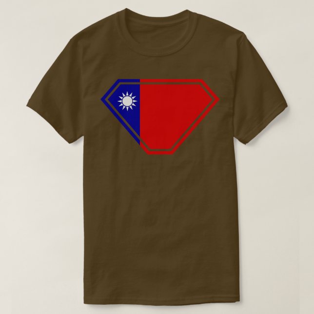 Camiseta SuperEmpoderado de Taiwan (Frente do Design)