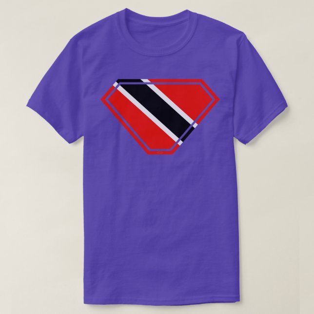 Camiseta SuperEmpoderado de Trinidad Tobago (Frente do Design)