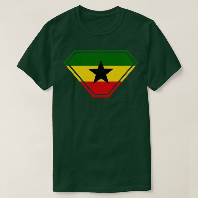 Camiseta SuperEmpoderado em Gana (Frente do Design)