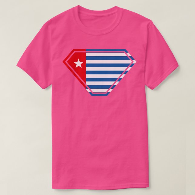 Camiseta SuperEmpoderado na Papua Ocidental (Frente do Design)