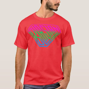 Camiseta SuperEmpoderado protetor rosa verde-claro