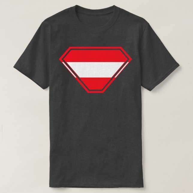 Camiseta SuperEmpowerShield Áustria (Frente do Design)