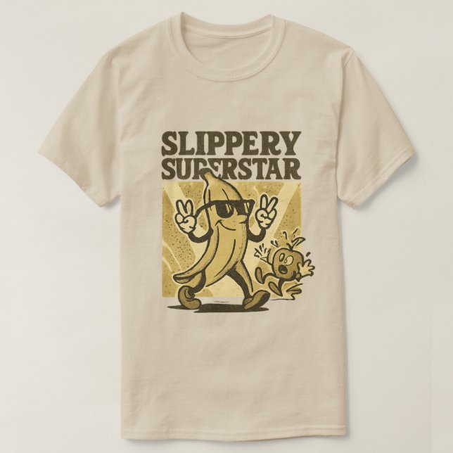 Camiseta Superestrela Slippery (Frente do Design)
