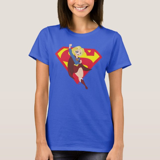 Camiseta Supergarota DC Super Hero Girls (Frente)