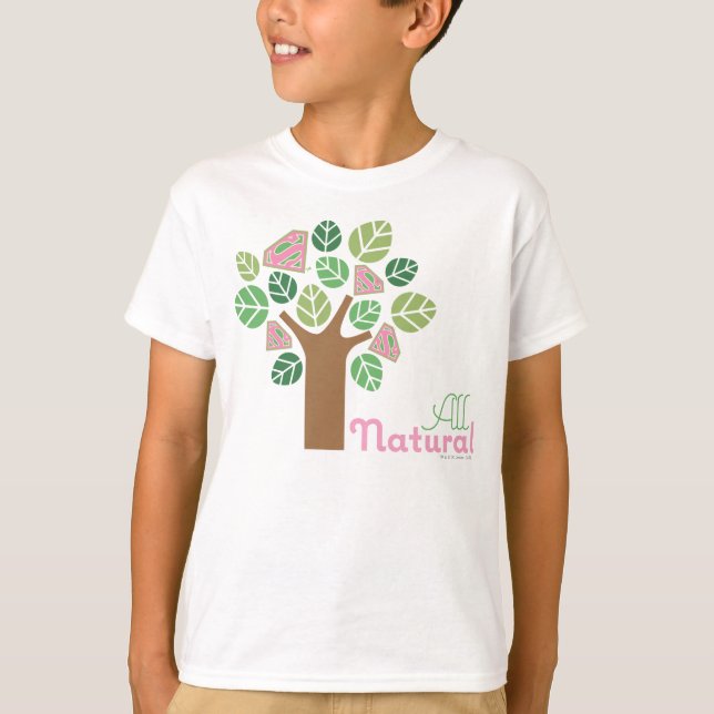 Camiseta Supergirl All Natural Tree (Frente)