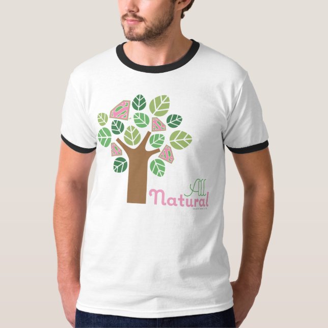 Camiseta Supergirl All Natural Tree (Frente)