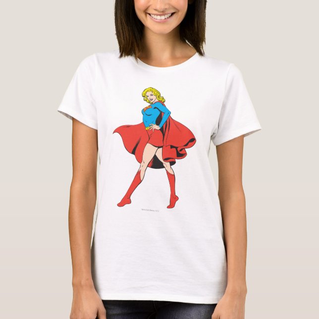 Camiseta Supergirl Ataca uma Alça (Frente)