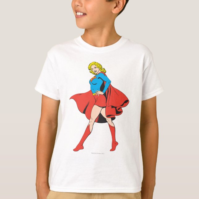 Camiseta Supergirl Ataca uma Alça (Frente)