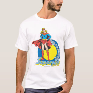Camiseta Supergirl com logotipo