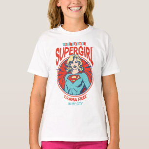Camiseta Supergirl Drama Livre Em Minha Cidade