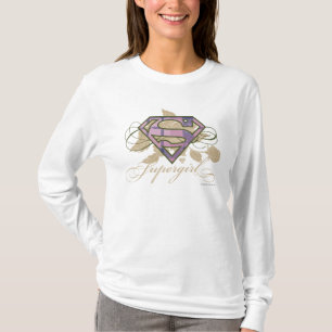 Camiseta Supergirl Flowers