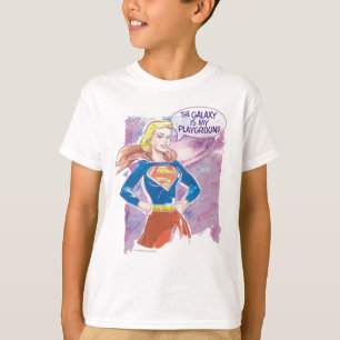 Camiseta Supergirl Galaxy