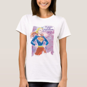 Camiseta Supergirl Galaxy