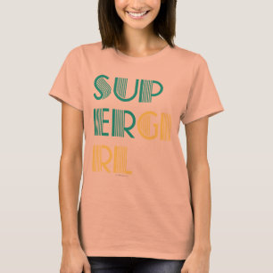 Camiseta Supergirl Green e Yellow