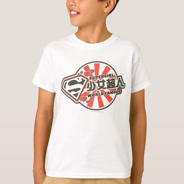 Camiseta Supergirl J-Pop 13 (Frente)