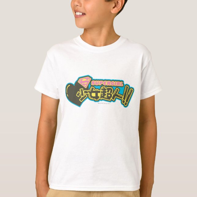 Camiseta Supergirl J-Pop 2 (Frente)