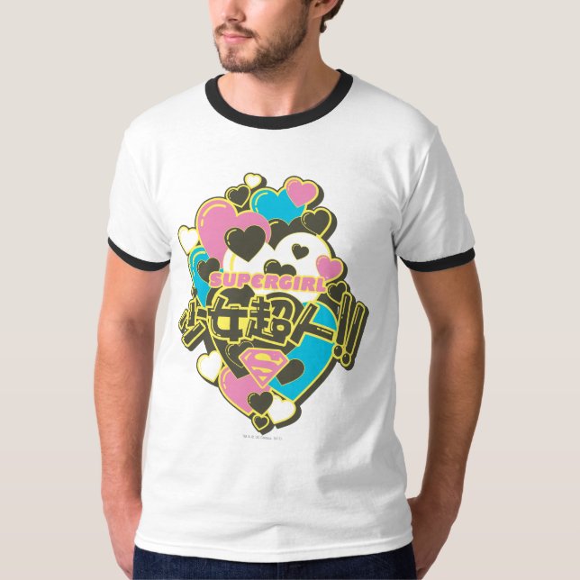 Camiseta Supergirl J-Pop 4 (Frente)
