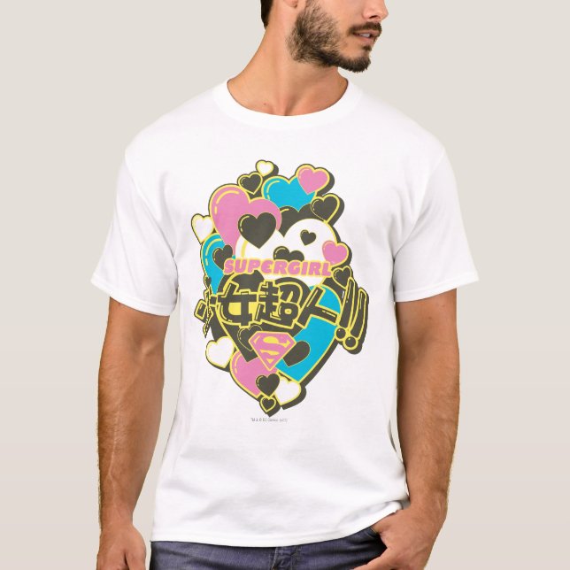 Camiseta Supergirl J-Pop 4 (Frente)