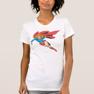 Camiseta Supergirl Leaps e Punhos