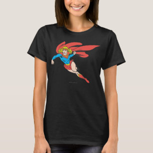 Camiseta Supergirl Leaps e Punhos