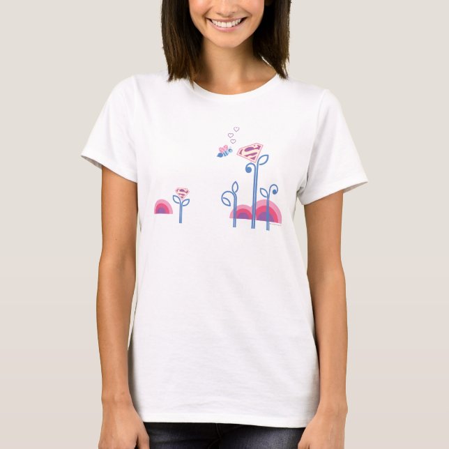 Camiseta Supergirl Love Bee (Frente)