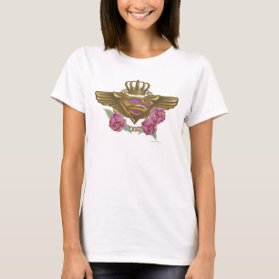 Camiseta Supergirl Ouro Wings