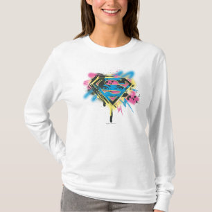 Camiseta Supergirl Paint e Derramares