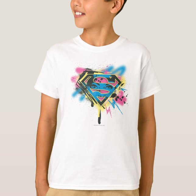 Camiseta Supergirl Paint e Derramares (Frente)