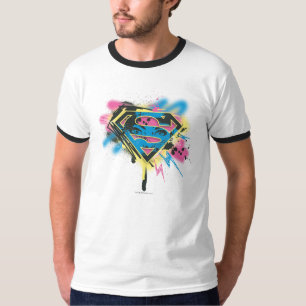 Camiseta Supergirl Paint e Derramares