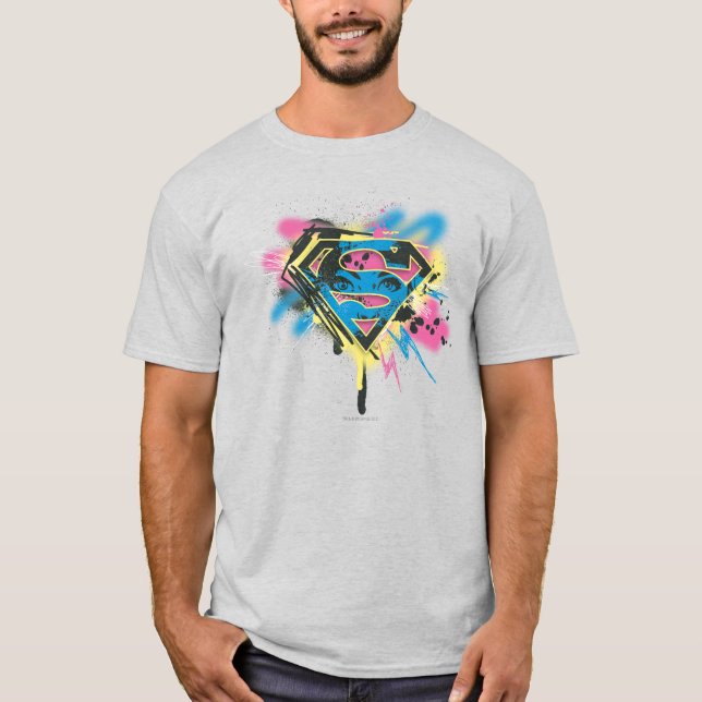 Camiseta Supergirl Paint e Derramares (Frente)
